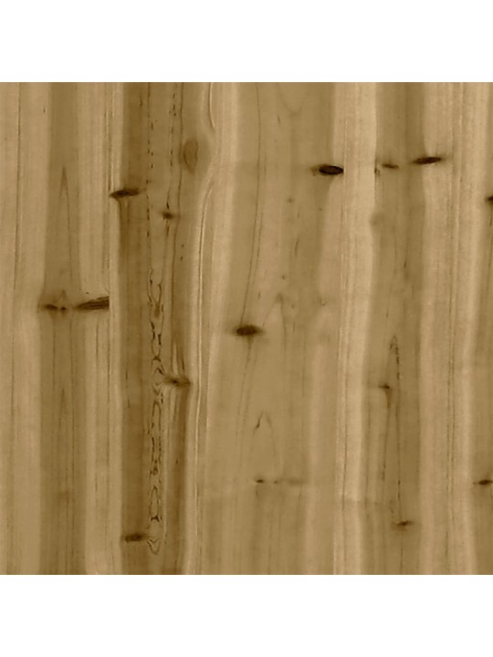 Futonová rozkládací pohovka s matrací 80 x 206 x 11 cm borovice
