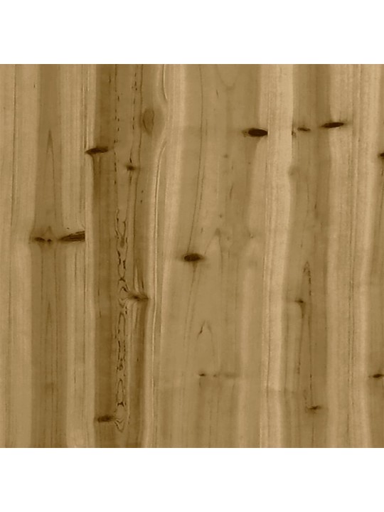 Futonová rozkládací pohovka s matrací 100x206x11 cm borovice