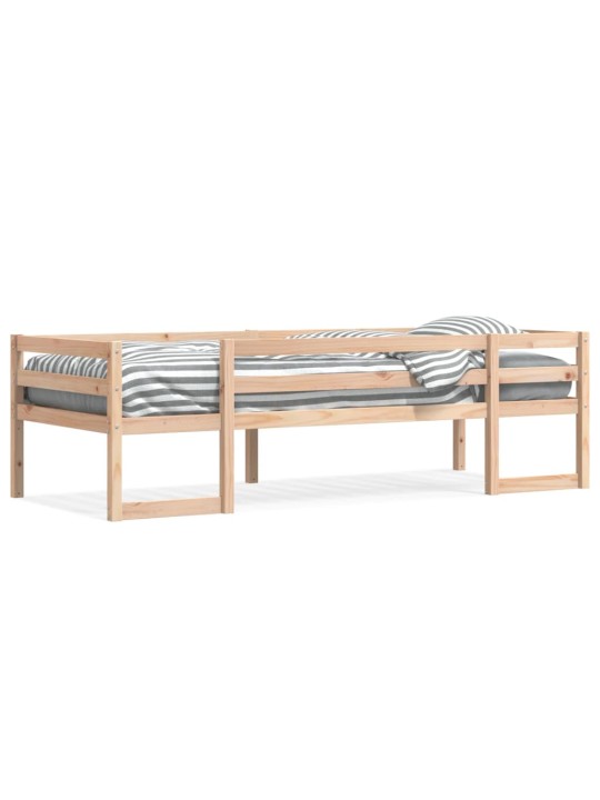 Dětská postel 90 x 200 cm masivní borové dřevo