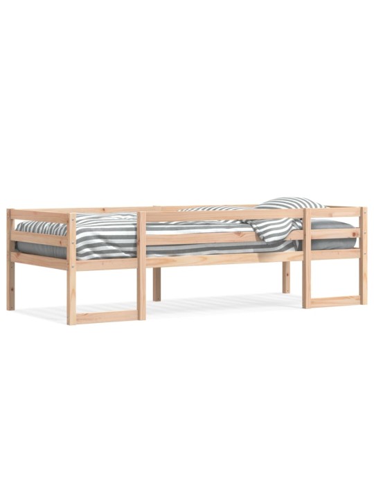 Dětská postel 75 x 190 cm masivní borové dřevo