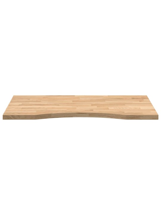 Stolní deska neošetřené 80x50x2,5 cm dub obdélníkový