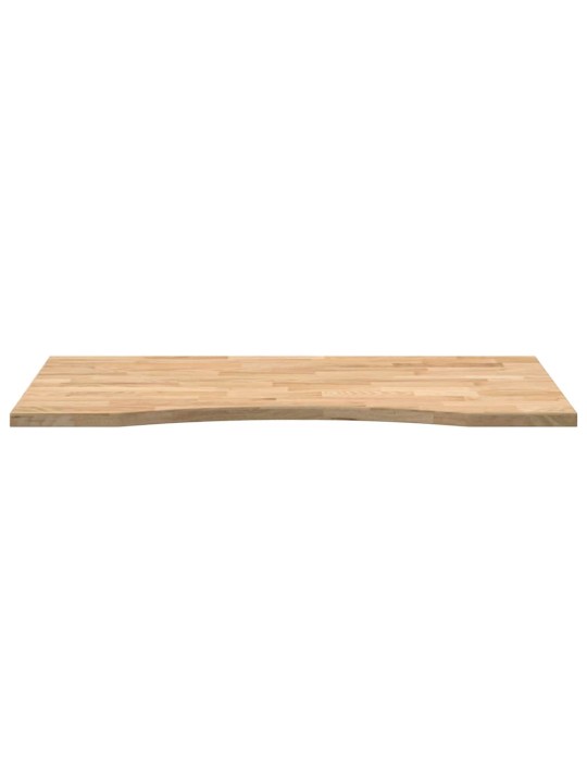 Stolní deska neošetřené 100x50x2,5 cm dub obdélníkový