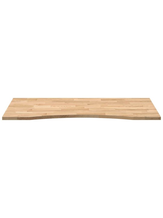Stolní deska neošetřené 120x50x2,5 cm dub obdélníkový
