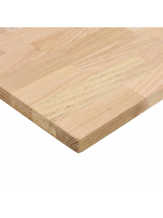 Stolní deska neošetřené 120x50x2,5 cm dub obdélníkový