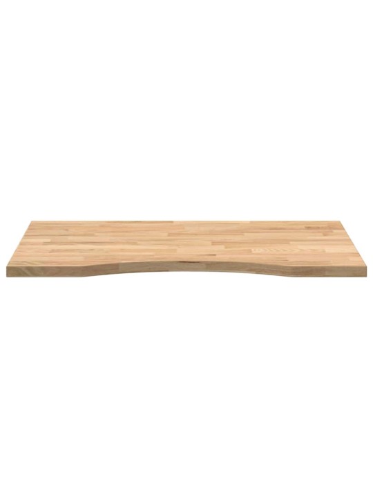 Stolní deska neošetřené 80x60x2,5 cm dub obdélníkový