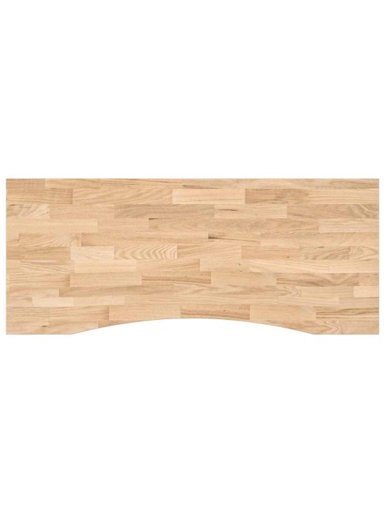 Stolní deska neošetřené 120x60x2,5 cm dub obdélníkový