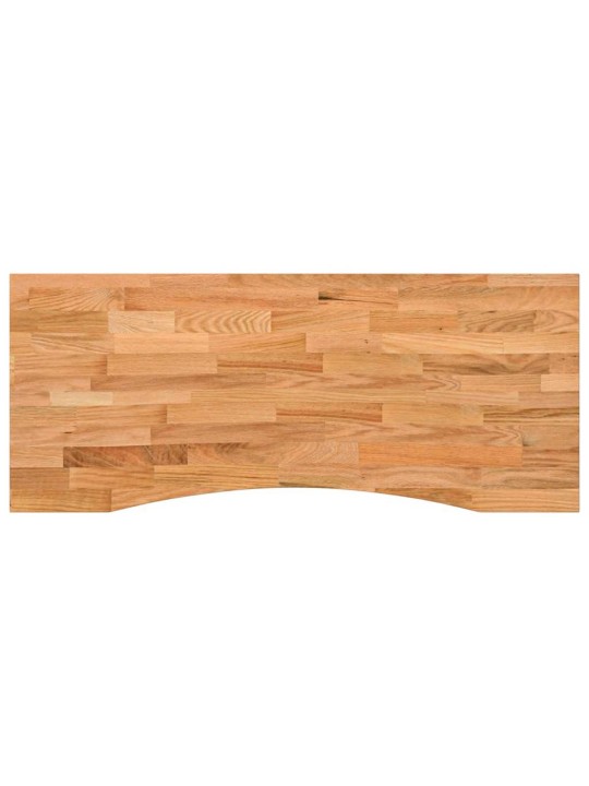 Stolní deska světle hnědá 120x60x2,5 cm dub obdélníkový