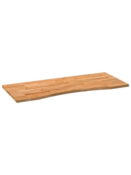 Stolní deska světle hnědá 120x60x2,5 cm dub obdélníkový