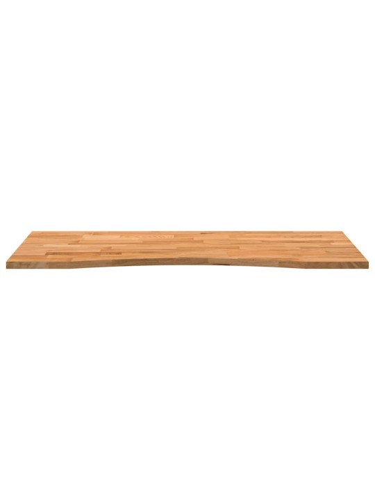 Stolní deska světle hnědá 120x60x2,5 cm dub obdélníkový