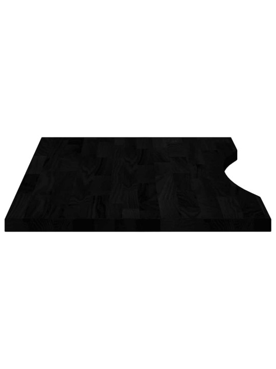 Stolní deska světle hnědá 80x60x2,5 cm dub obdélníkový