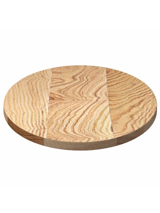 Stolní deska 80 x 40 x 2 cm oválný masivní dubové dřevo