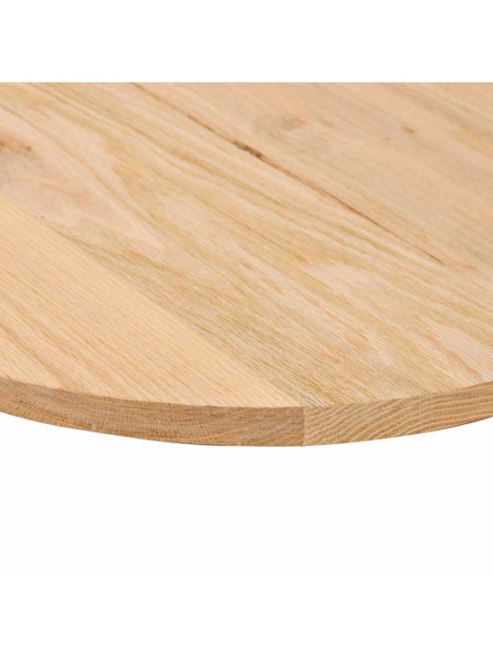 Stolní deska 100x50x2 cm masivní dub oválný