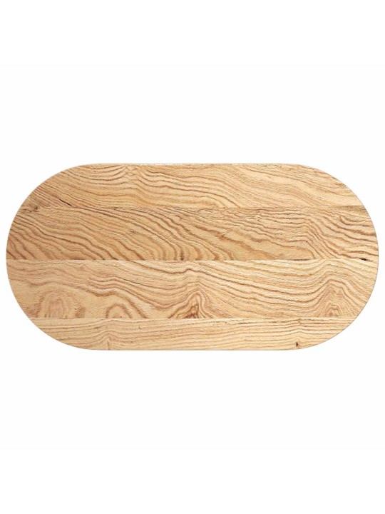 Stolní deska 100x50x2 cm masivní dub oválný