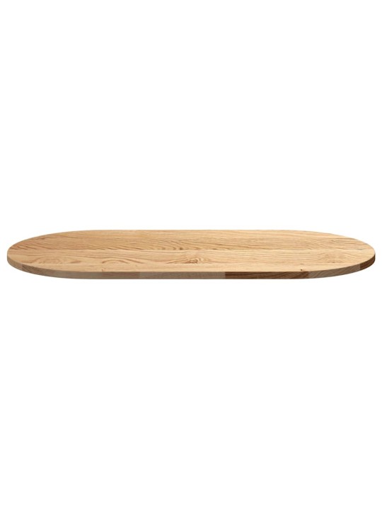 Stolní deska 100x50x2 cm masivní dub oválný