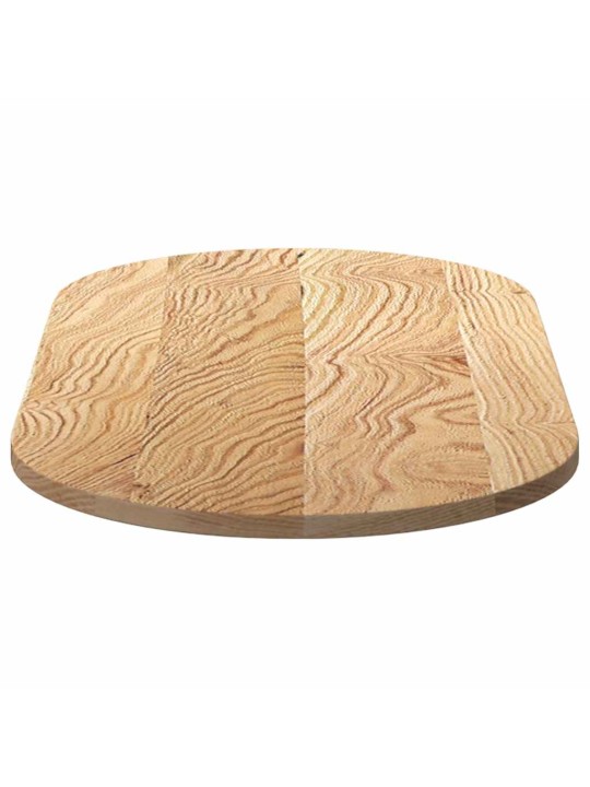 Stolní deska 100x50x2 cm masivní dub oválný