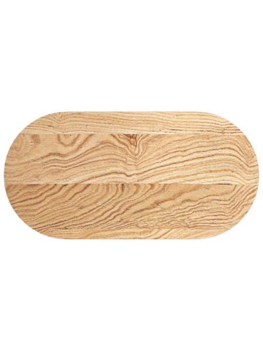 Stolní deska 80x40x4 cm masivní dub oválný
