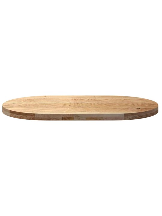 Stolní deska 100x50x4 cm masivní dub oválný
