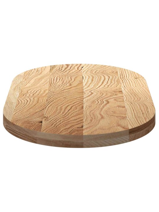 Stolní deska 100x50x4 cm masivní dub oválný