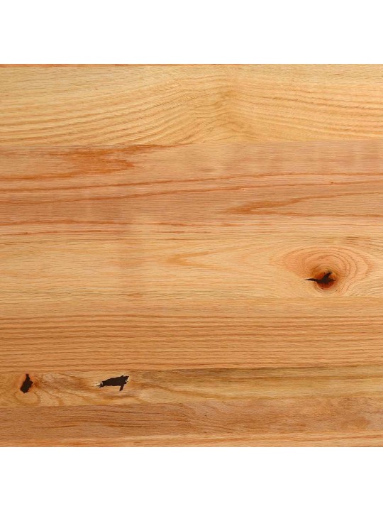Stolní deska světle hnědá 80x40x2 cm masivní dub oválný