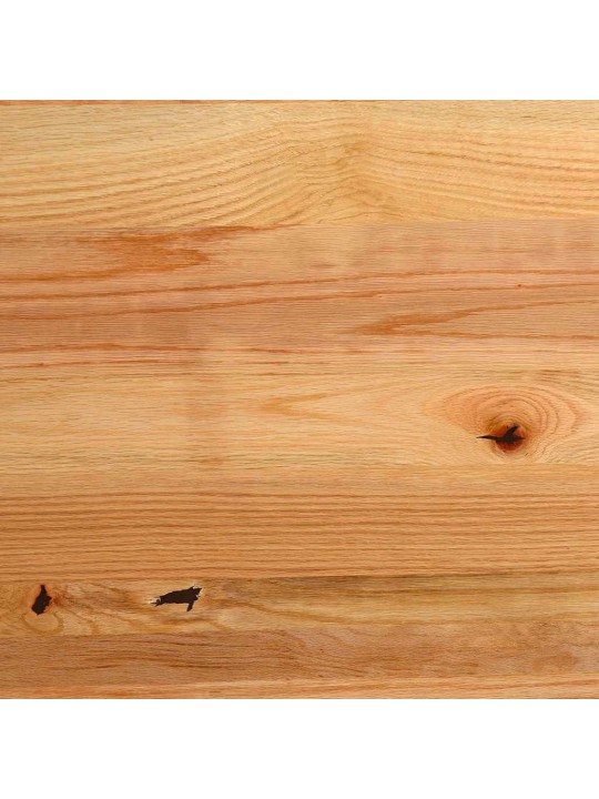 Stolní deska světle hnědá 100x50x4 cm masivní dub oválný