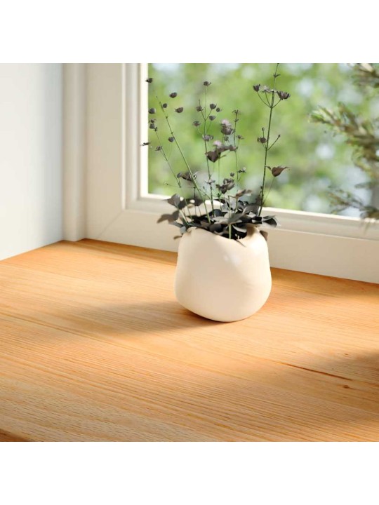 Okenní parapety 2ks světle hnědé 70x25x2cm masivní dub