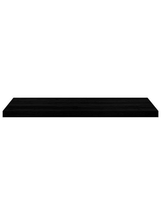 Okenní parapety 2ks tmavě hnědé 100x40x2 cm masivní dub