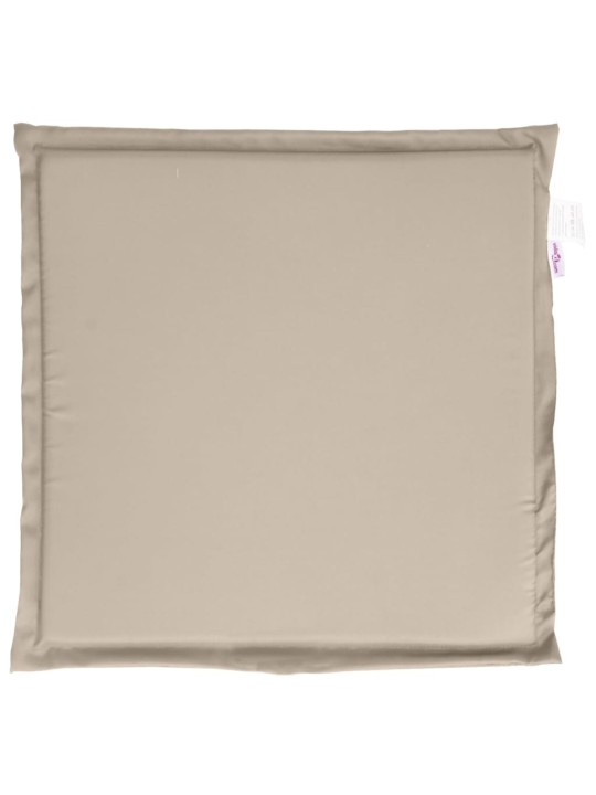 Podsedáky na zahradní nábytek 2 ks taupe 45x45x2 cm čtvercové