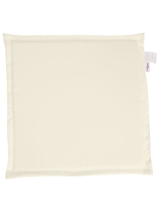 Podsedáky na zahradní nábytek 2 ks krémové 45x45x2 cm čtvercové