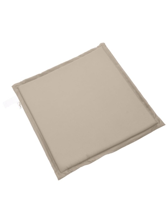 Podsedáky na zahradní nábytek 4 ks taupe 45x45x2 cm čtvercové