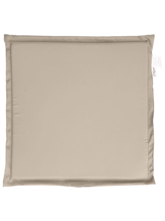 Podsedáky na zahradní nábytek 6 ks taupe 45x45x2 cm čtvercové