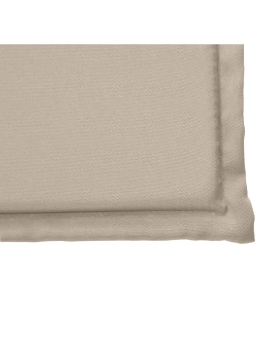 Podsedáky na zahradní nábytek 6 ks taupe 45x45x2 cm čtvercové