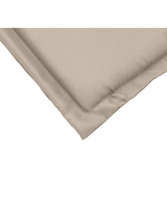 Podsedáky na zahradní nábytek 6 ks taupe 45x45x2 cm čtvercové