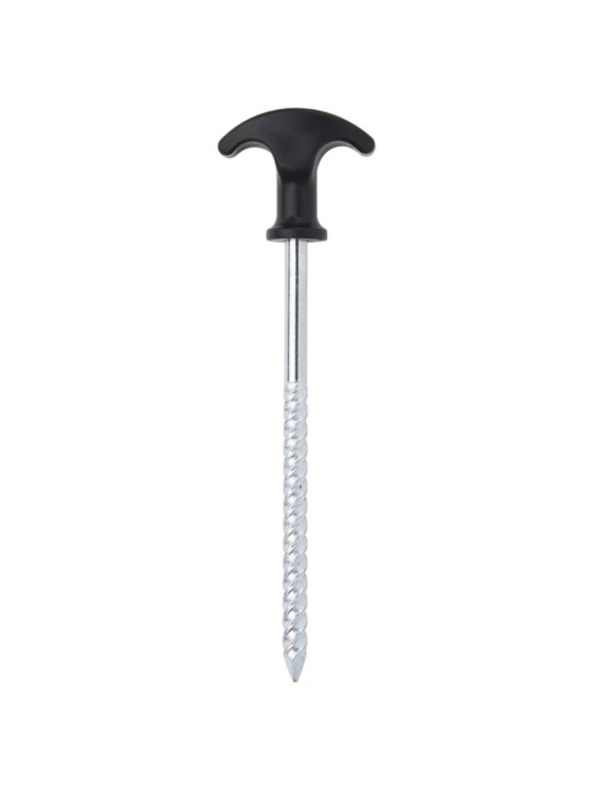 Stanové kolíky 12 ks 17 cm Ø 7 mm pozinkovaná ocel