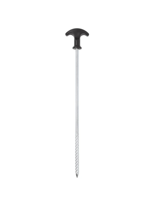 Stanové kolíky 12 ks 30 cm Ø 7 mm pozinkovaná ocel