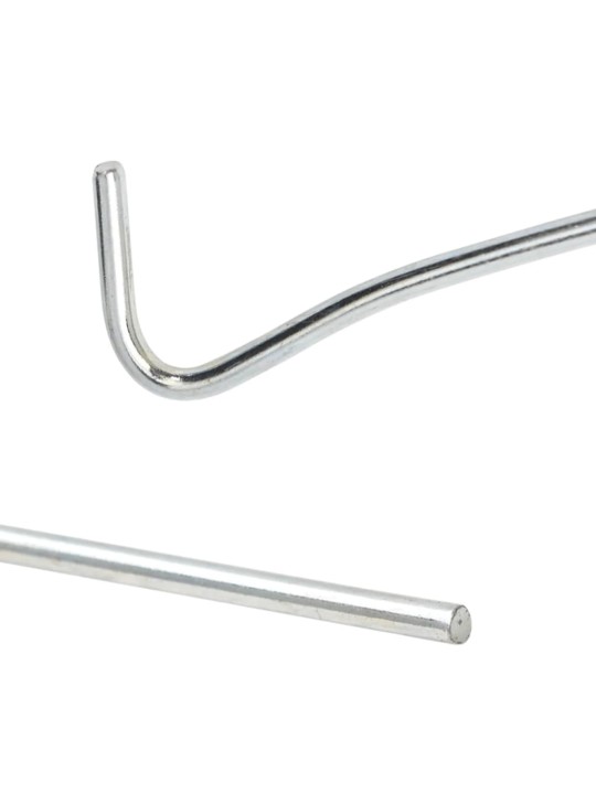 Stanové kolíky 50 ks 23 cm Ø 4 mm pozinkovaná ocel