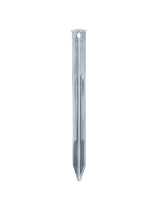Stanové kolíky 24 ks 22 cm Ø 20 mm pozinkovaná ocel