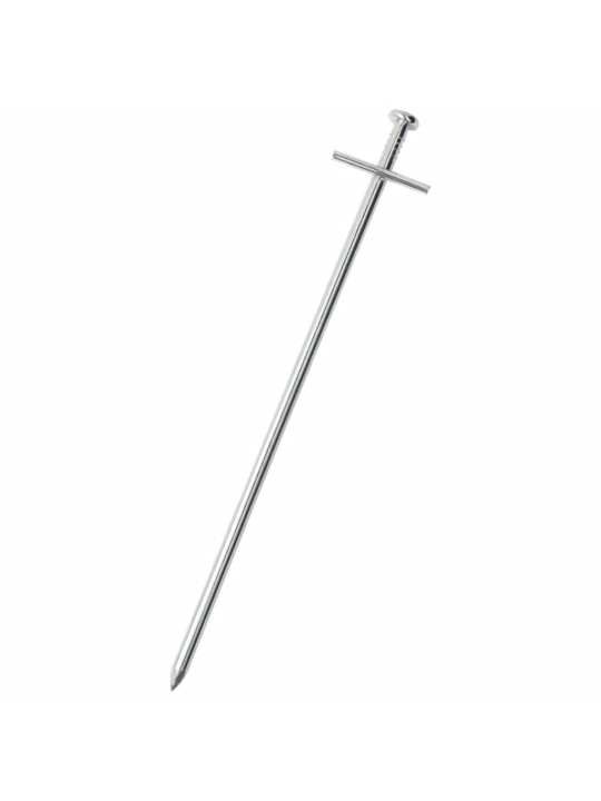 Stanové kolíky 24 ks 23 cm Ø 6 mm pozinkovaná ocel