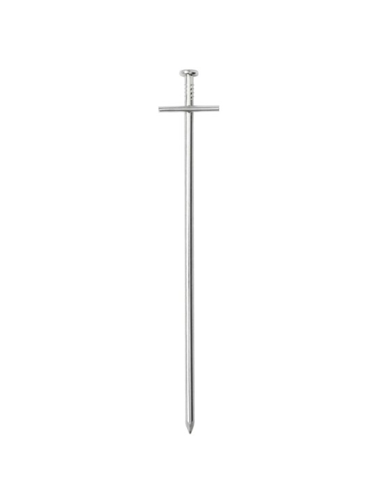 Stanové kolíky 24 ks 23 cm Ø 6 mm pozinkovaná ocel