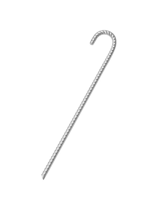 Stanové kolíky 12 ks 41,5 cm ø 12 mm pozinkovaná ocel