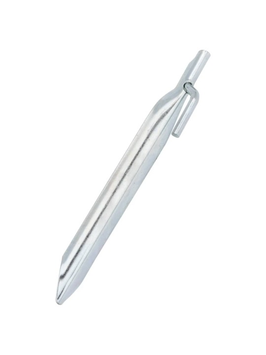 Stanové kolíky 24 ks ve tvaru V 17 cm Ø 20 mm pozinkovaná ocel