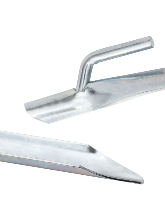 Stanové kolíky 24 ks ve tvaru V 17 cm Ø 20 mm pozinkovaná ocel