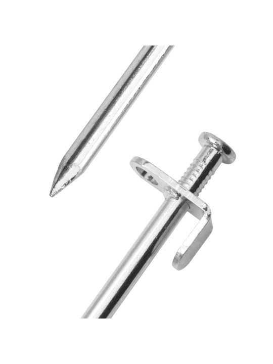 Stanové kolíky 24 ks 19,5 cm 8 mm pozinkovaná ocel