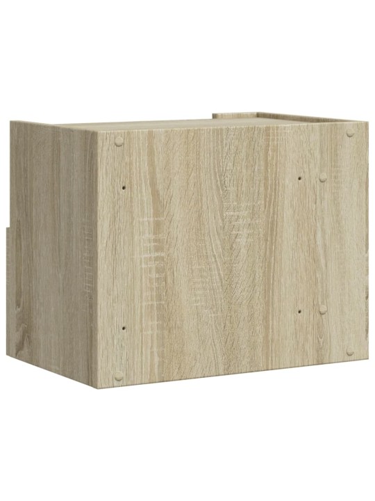 Nástěnné noční stolky 2 ks dub sonoma 45 x 30 x 35 cm