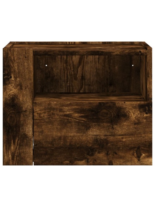 Nástěnné noční stolky 2 ks hnědý dub 45 x 30 x 35 cm