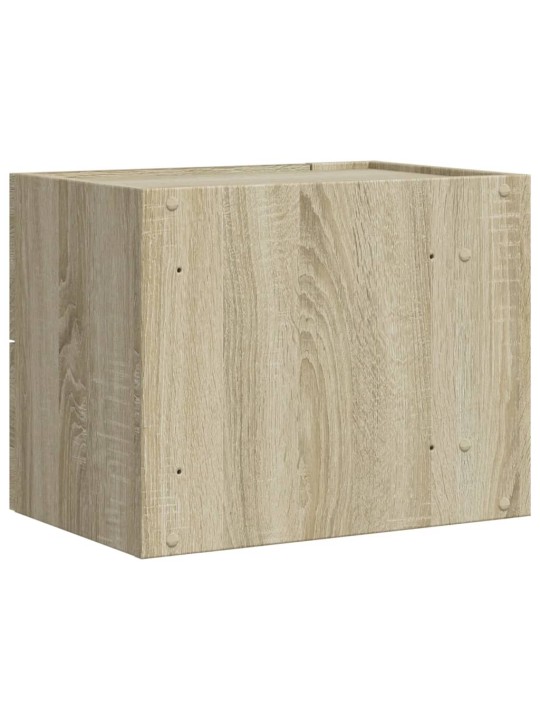Nástěnné noční stolky 2 ks dub sonoma 45 x 30 x 35 cm