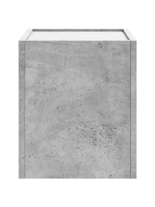 Nástěnné noční stolky 2 ks betonově šedé 45 x 30 x 35 cm