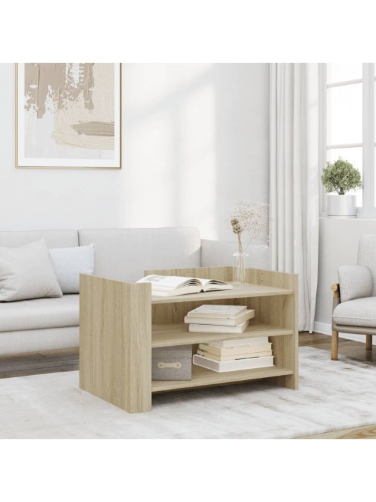 Konferenční stolek dub sonoma 80 x 50 x 50 cm kompozitní dřevo
