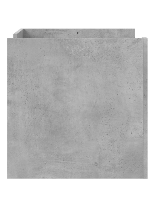 Konferenční stolek betonově šedý 80x50x50 cm kompozitní dřevo