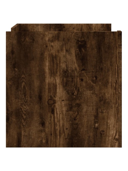 Konferenční stolek kouřový dub 80 x 50 x 50 cm kompozitní dřevo