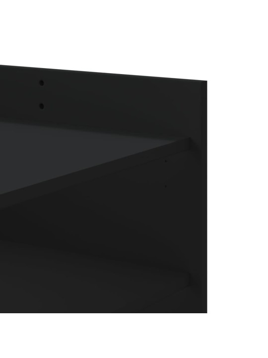 Konferenční stolek černý 100 x 50 x 50 cm kompozitní dřevo